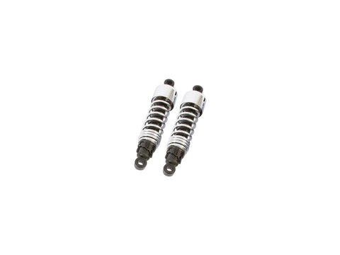 Burly Slammer 10 5" Shocks Chrome for '04 and up Sportster