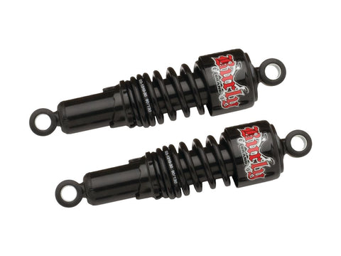 Burly Slammer 10.5" Shocks Black for '04 and up Sportster