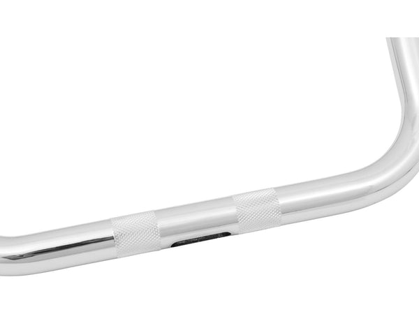 13 Bonanza II Wide Handlebar Dimpled 3-Hole Chrome 1" Throttle Cables