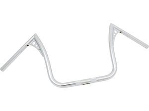 13 Bonanza II Wide Handlebar Dimpled 3-Hole Chrome 1" Throttle Cables