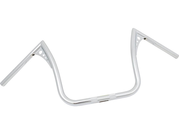 13 Bonanza II Wide Handlebar Dimpled 3-Hole Chrome 1" Throttle Cables