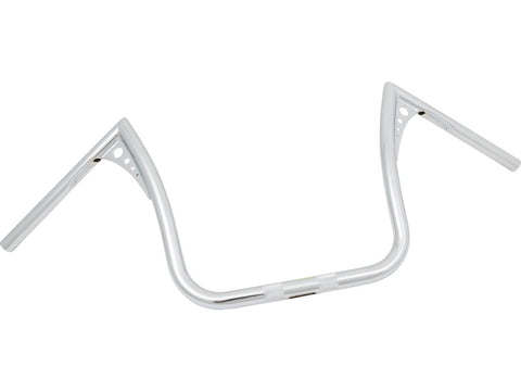 13 Bonanza II Wide Handlebar Dimpled 3-Hole Chrome 1" Throttle Cables