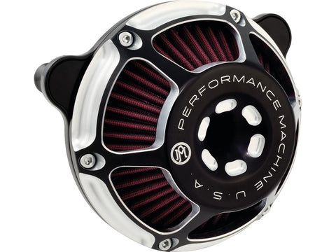 Performance Machine Max HP Air Cleaner Contrast Cut for '91-'20 Sportster, (except '08-'10 XR1200, '10-'13 XR1200X)