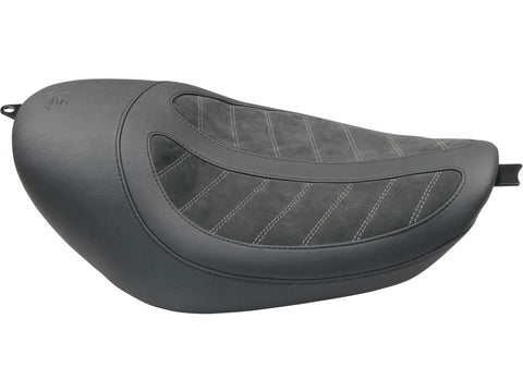 Mustang Fred Kodlin Signature Series Solo Seat Black Alcantara Leather