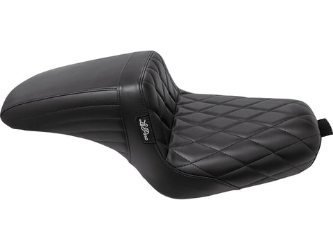Le Pera Kickflip Seat Diamond Stitch Black Vinyl