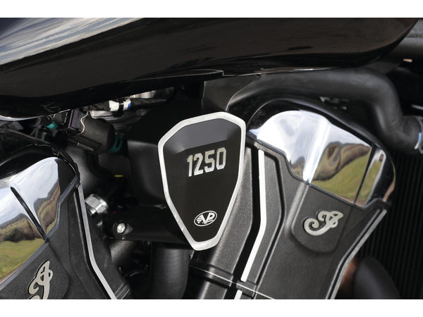 V-Performance Body Side V-Covers Black Cut Anodized for '25 Indian Scout