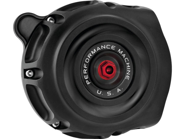 Performance Machine Vintage Air Cleaner Black Ops for '91-'20 Sportster (except '08-'10 XR1200, '10-'13 XR1200X)