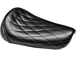 Le Pera Bare Bones Solo Seat Diamond Stitch Black Vinyl