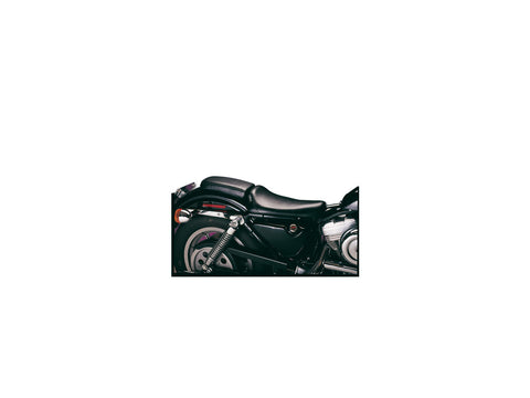 Le Pera Bare Bones Gel Solo Seat Smooth Black Vinyl