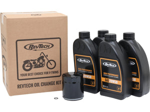 High Performance 4 Litre SAE20W50 Engine Oil Change Kit Black Oil Filter