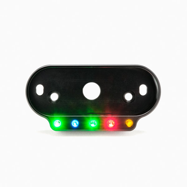 motogadget motoscope mini combi frame with indicator lights (black)