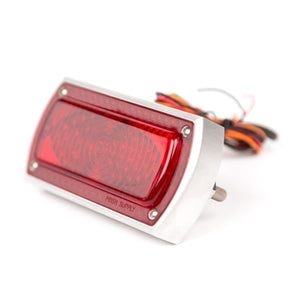 Prism Supply Co Box Chopper Tail Light (Brushed finish)