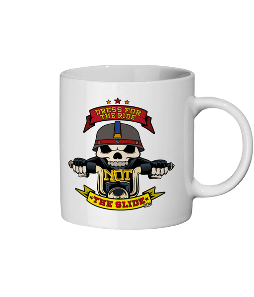 H&C Custom Dress for the Ride mug