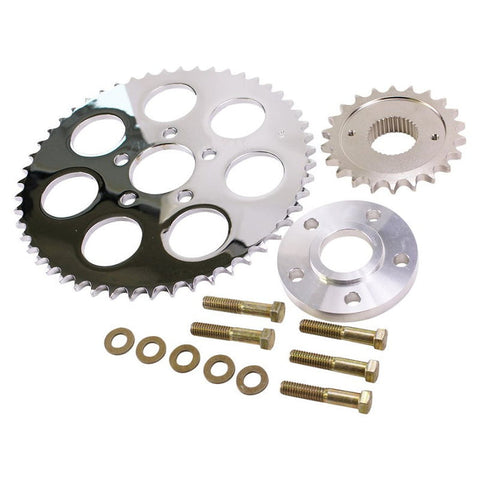 TC Bros Belt to Chain Conversion kit fits 2004-up XL Sportster Models