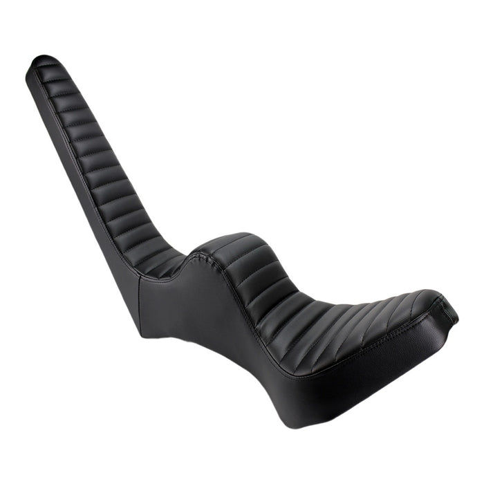 TC Bros King & Queen Hardtail Seat Pleated Black