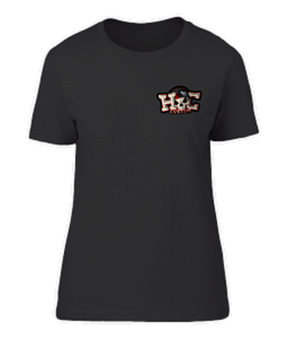 H&C Custom Ladies Evos over Egos t-shirt (black)