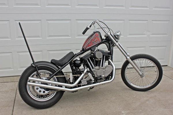 TC Bros Hardtail Rigid Mount Solo Seat Black