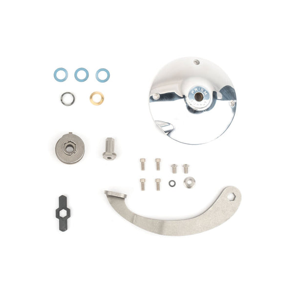 Prism Supply Sportster Foot Clutch Kit 1994-2003 Derby Cover mounted (polished finish)