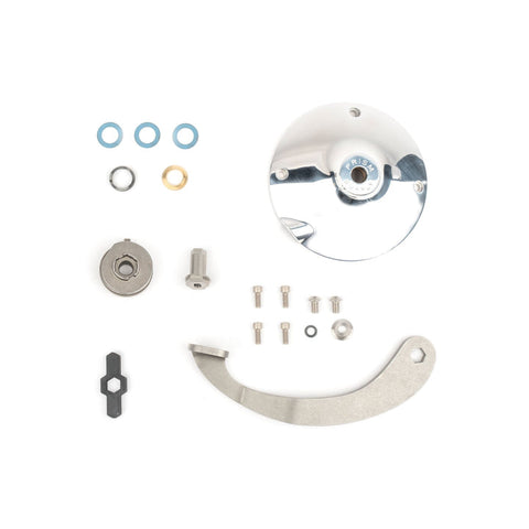 Prism Supply Sportster Foot Clutch Kit 1994-2003 Derby Cover mounted (polished finish)
