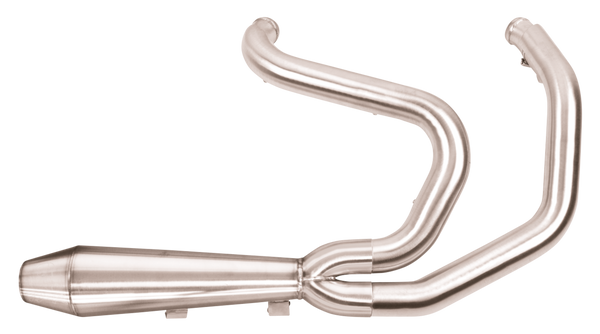 Two Brothers Racing Gen-II 2-Into-1 Exhaust Systems XL Sportster 2014-2022, Raw Finish
