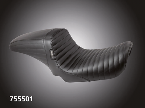 Le Pera Kickflip Solo With Pleated Stitching For 2004-2005 Fxd Dyna (Except Wide Glide)