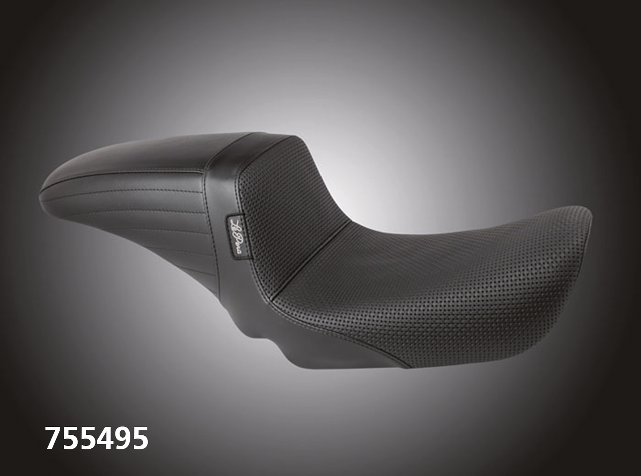 Le Pera Kickflip Solo With Basket Weave Stitching For 2004-2005 Fxd Dyna (Except Wide Glide),