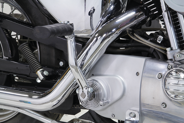 Kickstarter Kits For Sportster Fits 1991-2003 Sportster, With Raw Aluminium Sprocket Cover