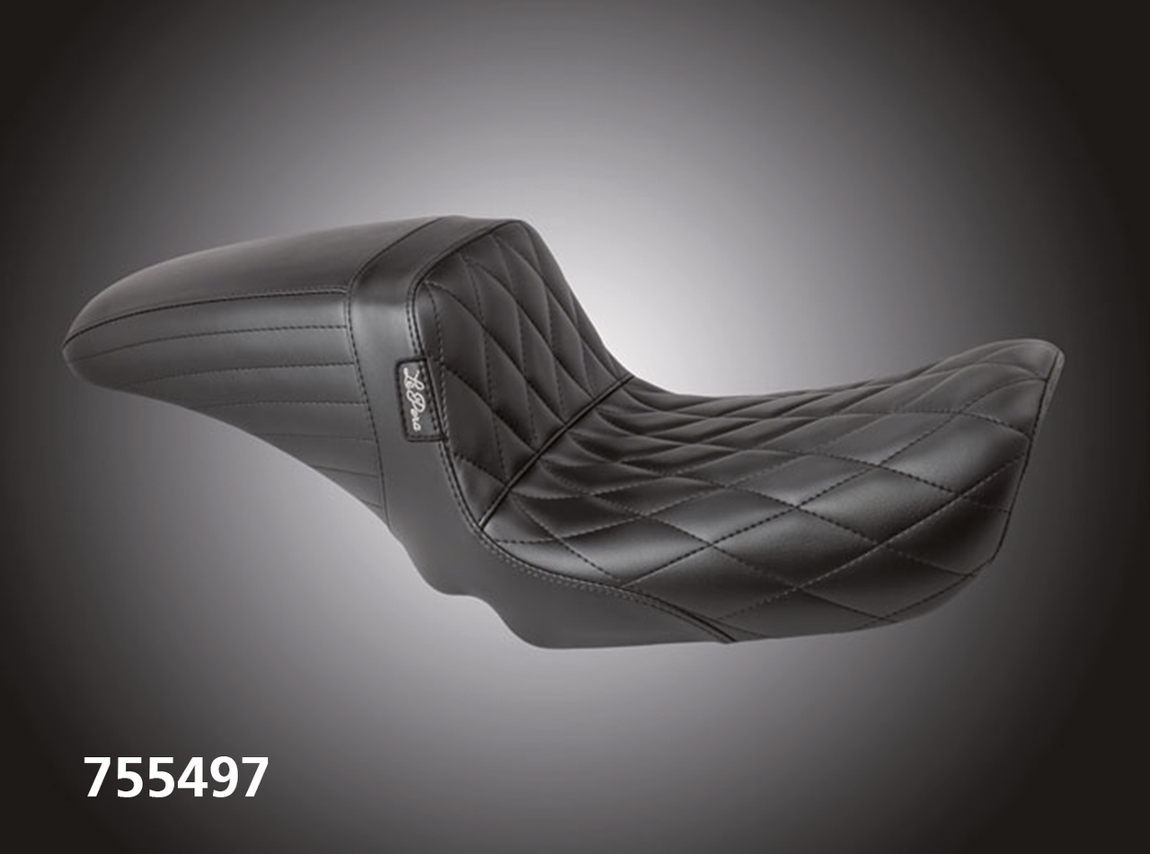 Le Pera Kickflip Solo With Diamond Stitching For 2004-2005 Fxd Dyna (Except Wide Glide)