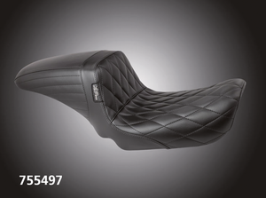 Le Pera Kickflip Solo With Diamond Stitching For 2004-2005 Fxd Dyna (Except Wide Glide)