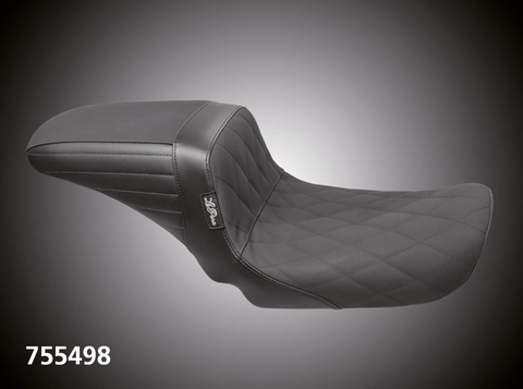 Le Pera Kickflip Solo Gripp Tape Material With Diamond Stitching For 2004-2005 Fxd Dyna (Except Wide Glide)