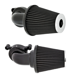 Arlen Ness Monster Sucker Air Cleaner for '88 and up Sportster, no cover, black