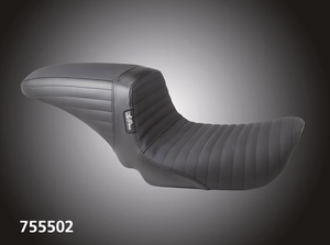 Le Pera Kickflip Solo Gripp Tape Material With Pleated Stitching For 2004-2005 Fxd Dyna (Except Wide Glide)