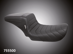 Le Pera Kickflip Solo With Flat Track Stitching For Dyna Fits All 2006-2017 Dyna