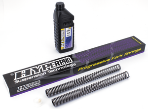 Hyperpro Front Fork Springs For Indian Scout 1200 & Scout Standard 2018 To Present - Fits 41mm forks