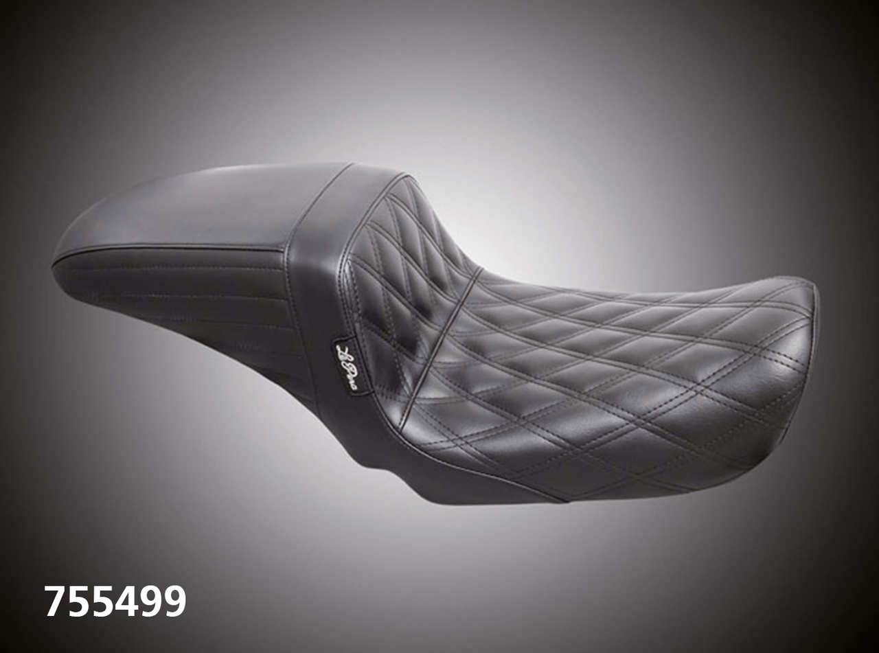 Le Pera Kickflip Solo With Double Diamond Stitching For 2006-2017 Dyna