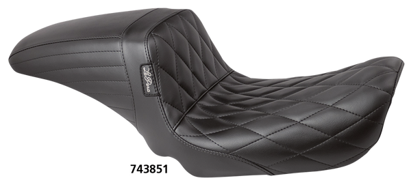 Le Pera Kickflip Solo With Diamond Stitching For 2006-2017 Dyna