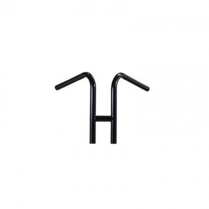 1" Rabbit Ears Handlebars - Black Smooth