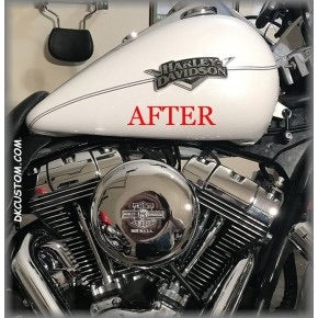 Deluxe option for tank lift kit Harley-Davidson Touring & Softail models