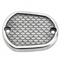 Lowbrow Customs Fish Scale Master Cylinder Cover 04+ XL Sportster