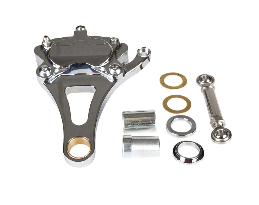 Caliper Spring Kit Springer Front End Brake Caliper Kit Chrome/Black – H&C Custom