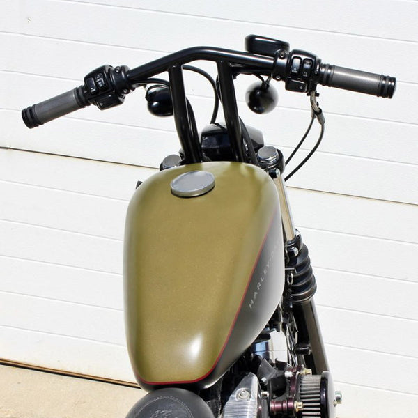 1" Whiskey Handlebars Chrome